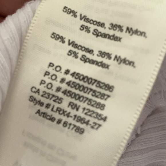 Aritizia Wilfred Tournesol white Off The Shoulder short sleeve Shirt EUC - Picture 5 of 5